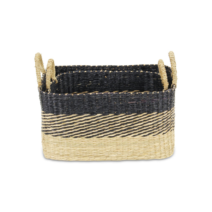 5672-2 - Galla Weave Basket Set