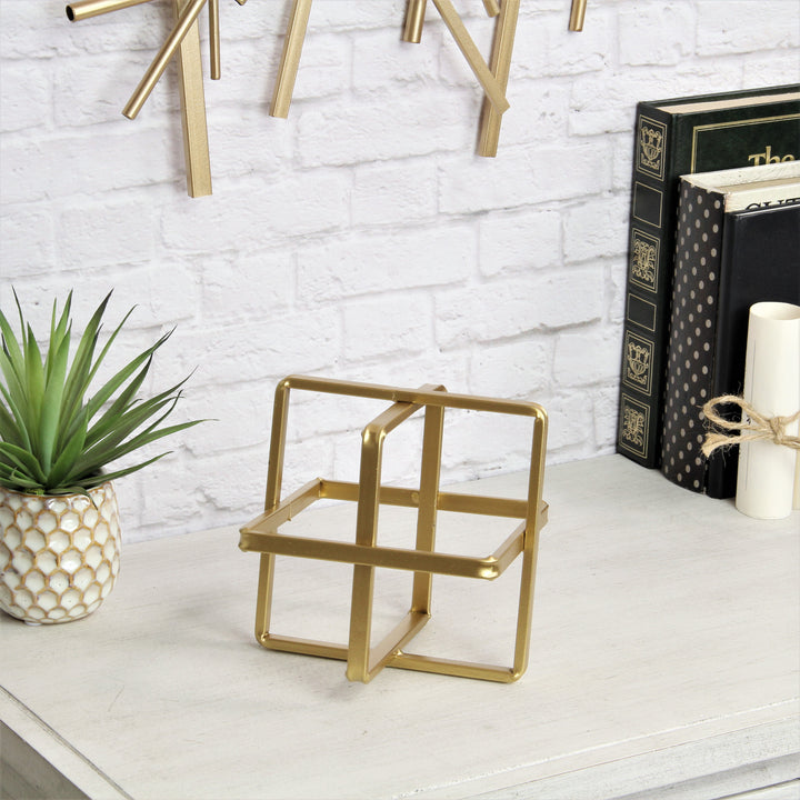 5699L-GD - Alle Golden Decor Cube