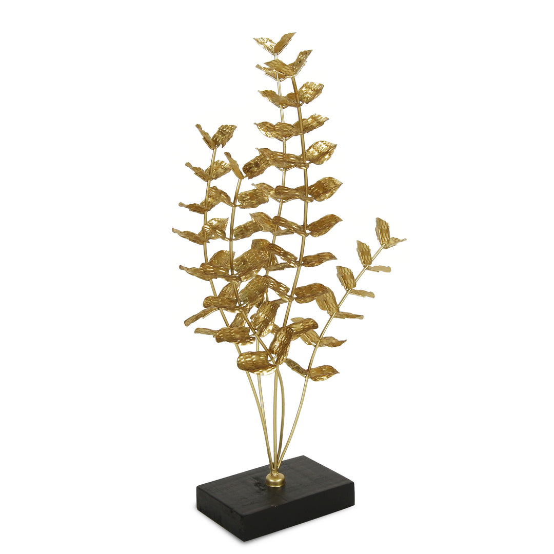 5702 - Eviar Golden Leaf Decor