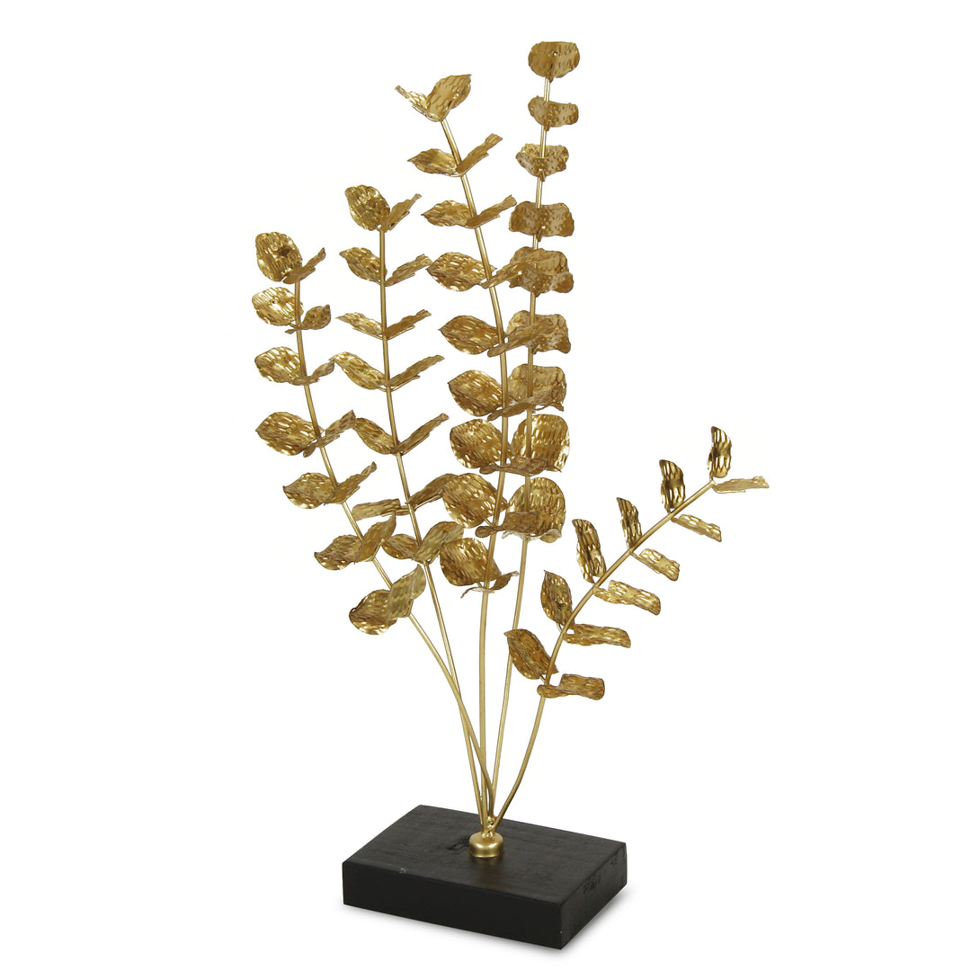 5702 - Eviar Golden Leaf Decor