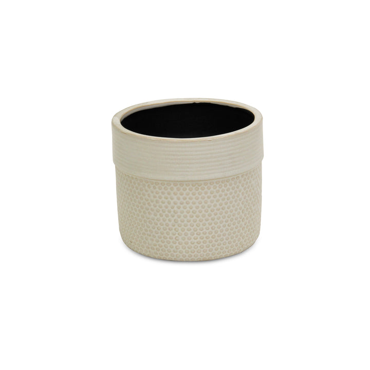 5742 - Osanna Off-white Ceramic Pot