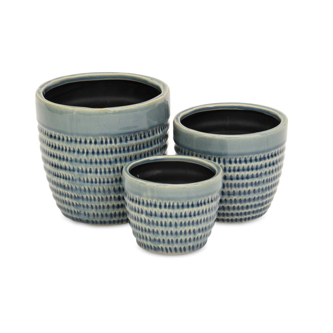 5745 - Idola Blue Ceramic Pot