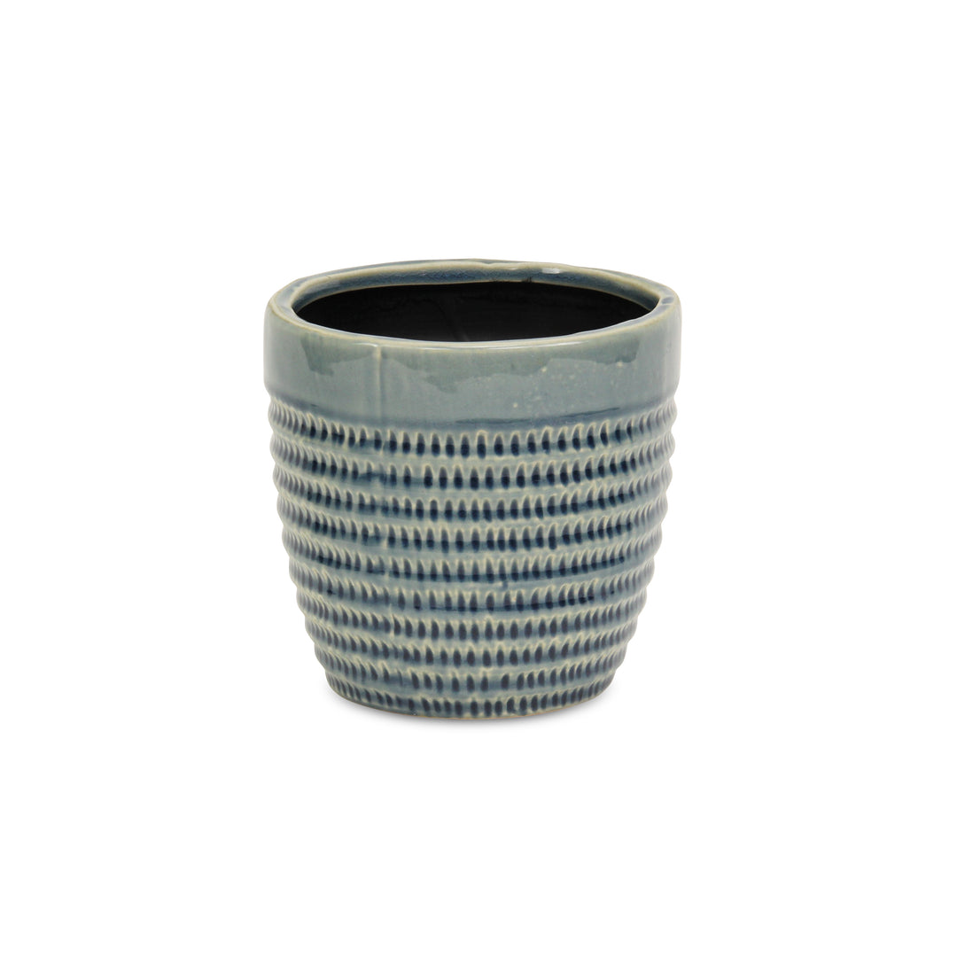 5745 - Idola Blue Ceramic Pot