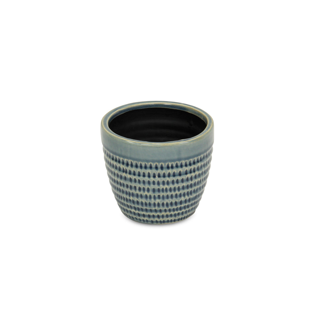 5745 - Idola Blue Ceramic Pot