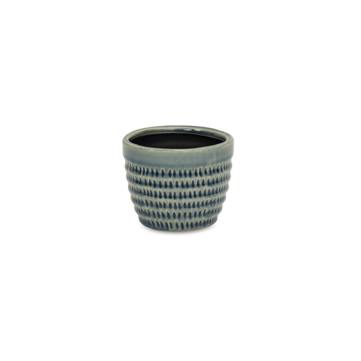 5745 - Idola Blue Ceramic Pot