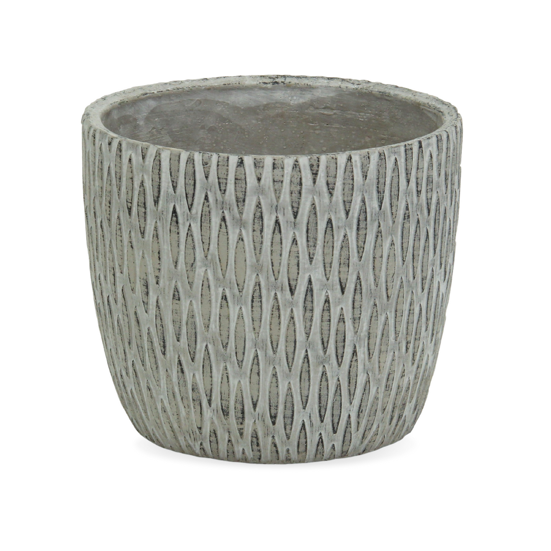5747 - Melanthe Patterned Ceramic Pot