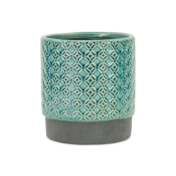 5780BL - Zajedani Turquoise Pot