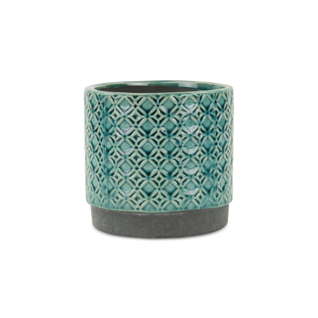 5780BL - Zajedani Turquoise Pot