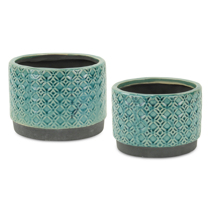 5781BL - Zajedani Turquoise Pot