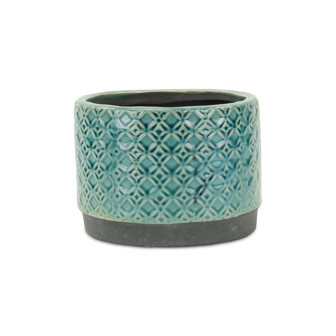 5781BL - Zajedani Turquoise Pot