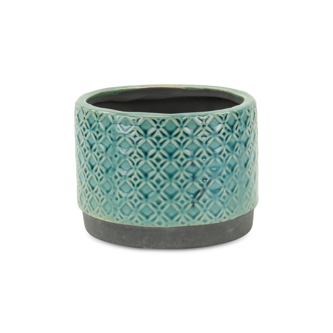 5781BL - Zajedani Turquoise Pot