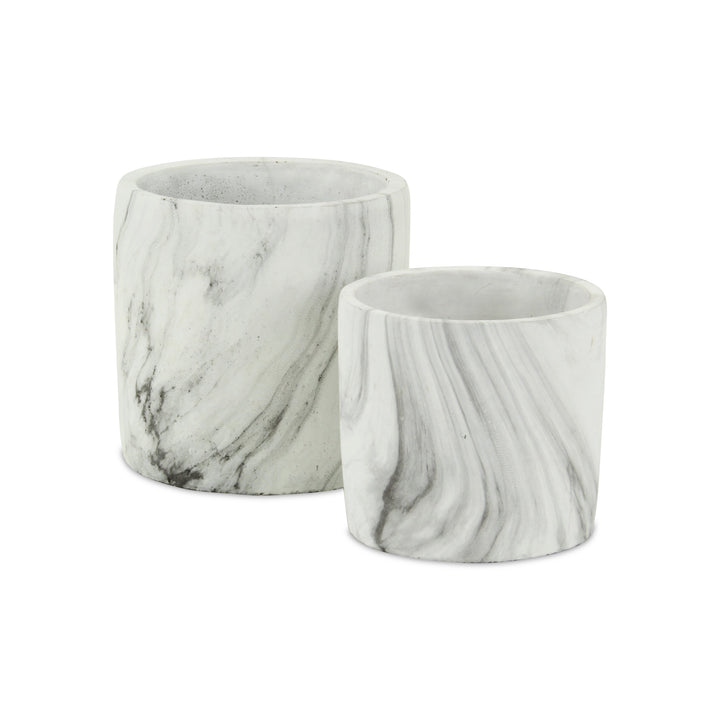 5783 - Marmoreal Marble Veneer Pot