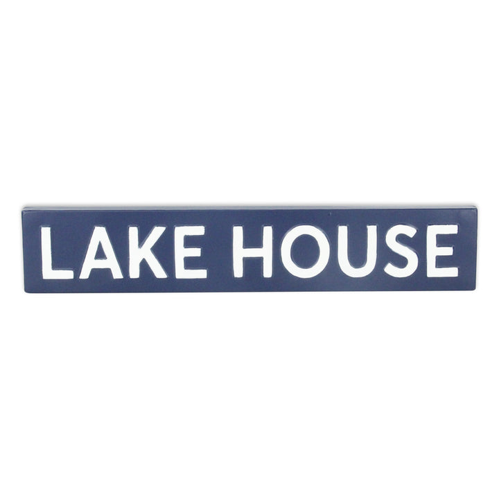 5792BL - Roven Blue Lake House Sign