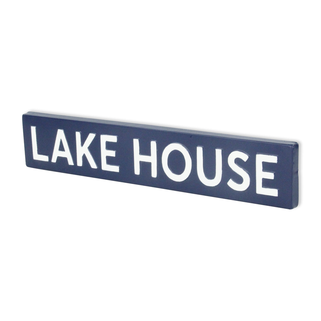 5792BL - Roven Blue Lake House Sign