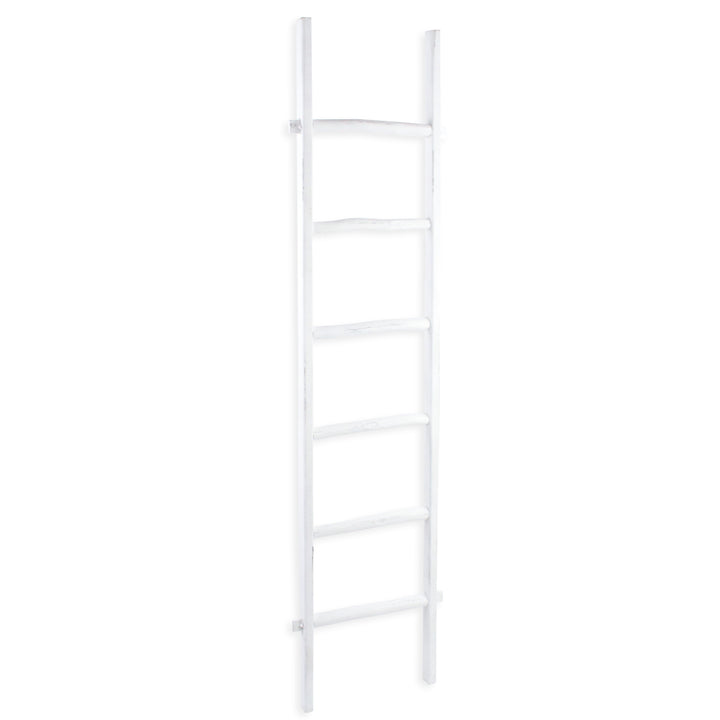 5818WT - Atwater Rustic White Ladder