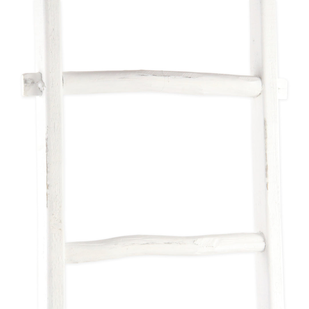 5818WT - Atwater Rustic White Ladder