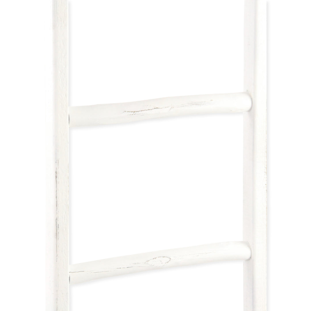 5818WT - Atwater Rustic White Ladder