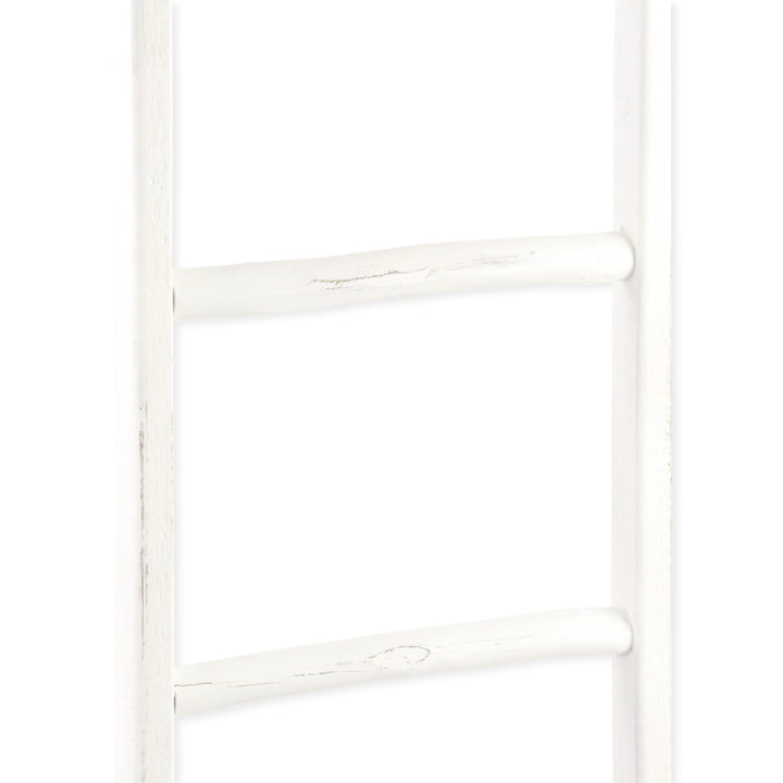 5818WT - Atwater Rustic White Ladder