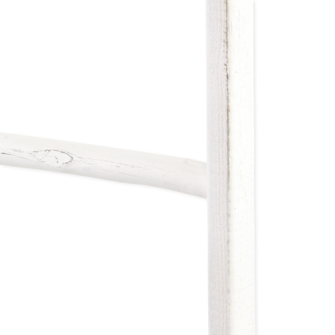 5818WT - Atwater Rustic White Ladder