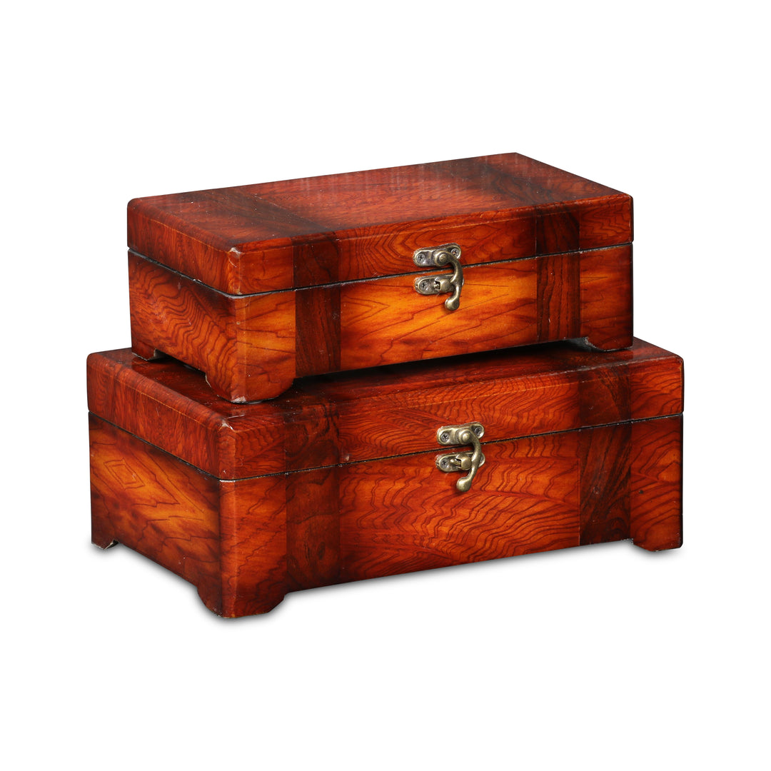 FP-2379A-2 - Sabetta Burlwood Veneer Boxes