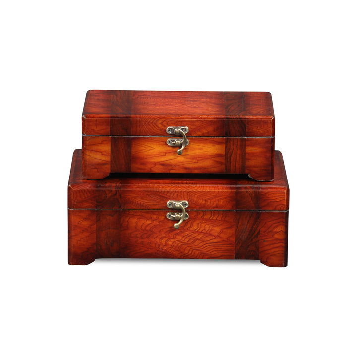 FP-2379A-2 - Sabetta Burlwood Veneer Boxes