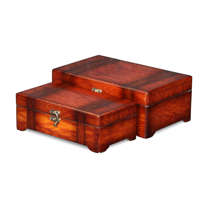 FP-2379A-2 - Sabetta Burlwood Veneer Boxes