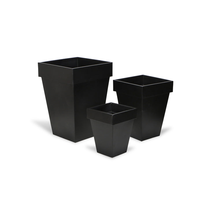 FP-3104-3BK - Giusto Black Planters