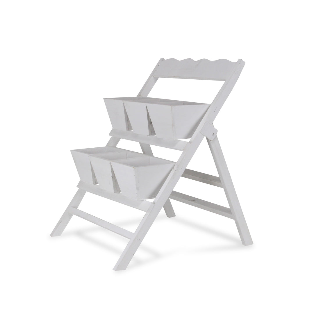 FP-3689W - Emmeline Garden Stand - White