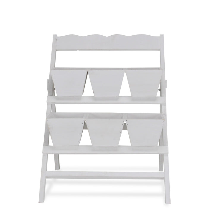 FP-3689W - Emmeline Garden Stand - White