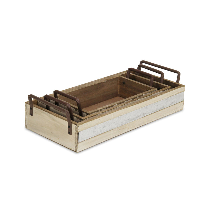 FP-3873-3W - Weston Rustic Long Crates