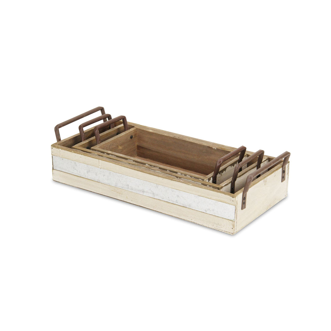 FP-3873-3W - Weston Rustic Long Crates