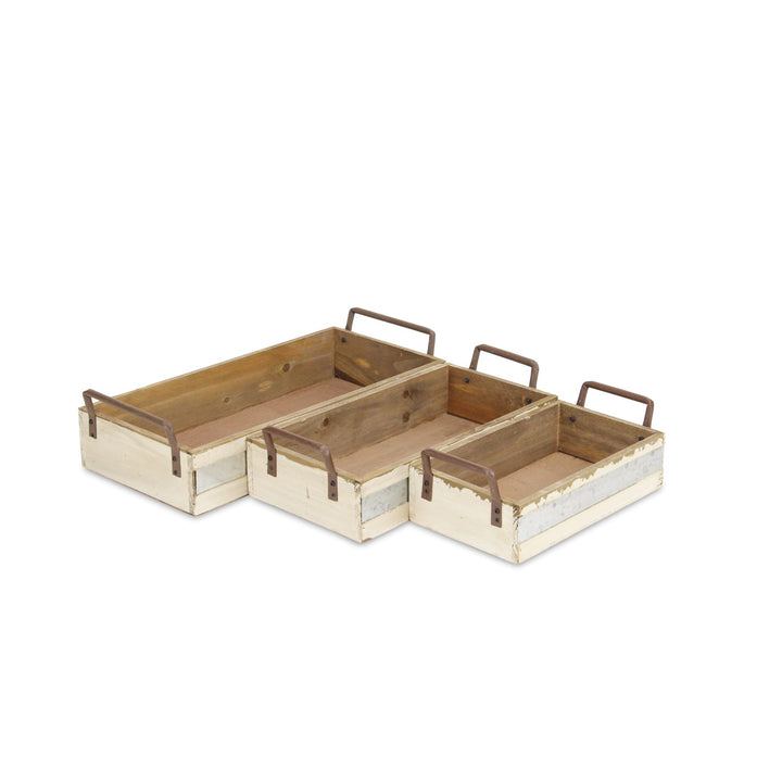 FP-3873-3W - Weston Rustic Long Crates