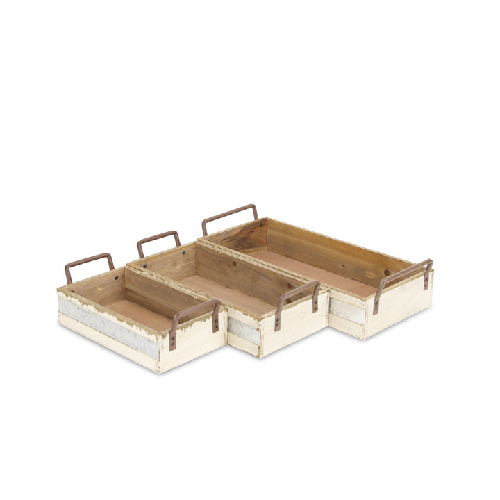 FP-3873-3W - Weston Rustic Long Crates