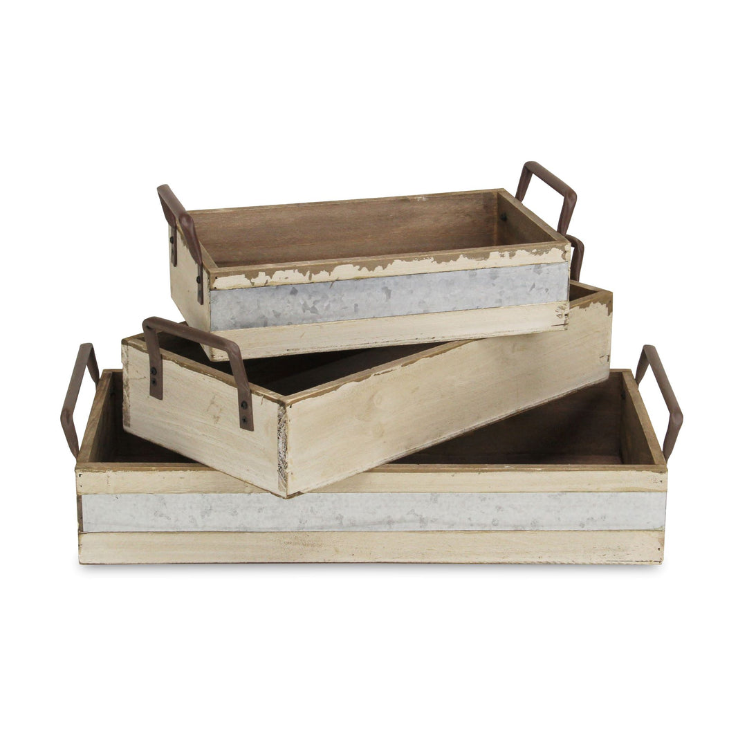 FP-3873-3W - Weston Rustic Long Crates